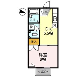 メゾン堀川　Ｃ棟の物件間取画像